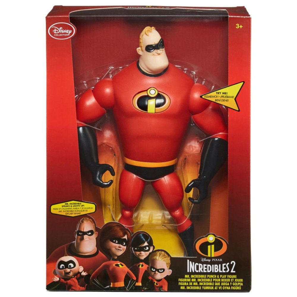 Mr. Incredible Punch & Play Talking Action Figure